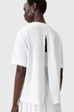 Odzież AllSaints sukienka i t-shirt JAX W326DB biały