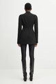 Платье с добавлением шерсти Sportmax TEFRITE 2522226014600 чёрный AW25