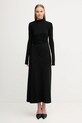 Sportmax rochie cu lână EDILE casual negru 2522626022600