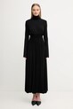 Sportmax vestito CINE tessuto elasticizzato nero 2522626042600