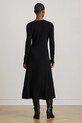Lauren Ralph Lauren sukienka wełniana 200979711 czarny AW25