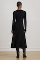 Lauren Ralph Lauren rochie din lână 200979711 negru AW25