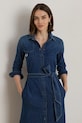 Îmbrăcăminte Lauren Ralph Lauren rochie jeans 200979976 bleumarin