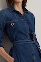 Lauren Ralph Lauren rochie jeans bleumarin 200979976