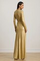 Lauren Ralph Lauren sukienka 253979967 złoty AW25