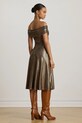 Lauren Ralph Lauren sukienka 253982168 złoty AW25