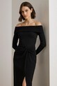 Odzież Lauren Ralph Lauren sukienka 253982108 czarny