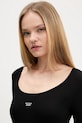 Φόρεμα Guess Jeans μαύρο W5BK12.KA0H1
