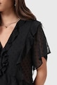 AllSaints sukienka MARI W016DD czarny AW25