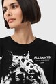 Odzież AllSaints sukienka bawełniana IVANA W077DD czarny