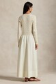 Платье с добавлением шерсти Polo Ralph Lauren 211978251 белый AW25