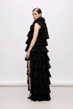 Karl Lagerfeld sukienka A4W13062 czarny AW25