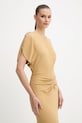 Victoria Beckham sukienka beżowy 1425WDR005227C
