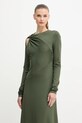 Victoria Beckham sukienka zielony 1425JDR006789A
