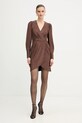 Morgan sukienka RNINO brązowy SS26