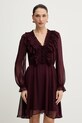 Morgan sukienka casual bordowy RCATHY