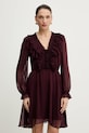 Morgan sukienka casual bordowy RCATHY