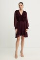 Morgan sukienka RCATHY bordowy SS26