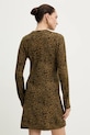 Odzież Morgan sukienka z domieszką wełny RMBEO zielony