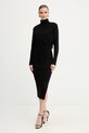 Morgan sukienka i sweter casual czarny RMORIA