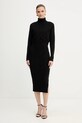 Morgan sukienka i sweter RMORIA czarny SS26