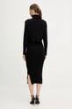 Odzież Morgan sukienka i sweter RMORIA czarny