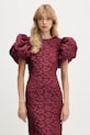 Rotate sukienka bordowy 1146012734
