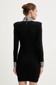 Odzież Retrofete sukienka z domieszką wełny Corinth FW24.10043 czarny