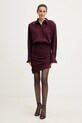 Retrofete sukienka Narine FW24.10168 bordowy AW25