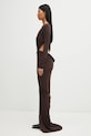Платье Rick Owens Lilies Poppy LI02E3507.RV коричневый AW25