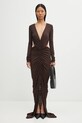 Φόρεμα Rick Owens Lilies Poppy LI02E3507.RV