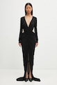 Платье Rick Owens Lilies Poppy casual чёрный LI02E3507.RV