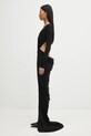 Φόρεμα Rick Owens Lilies Poppy LI02E3507.RV μαύρο AW25