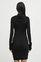 Одежда Платье с добавлением кашемира Rick Owens Lilies Kairo LI02E3568.JBWS чёрный