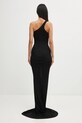 Ρούχα Φόρεμα από βισκόζη Rick Owens Lilies One Shoulder Gown LI02E3571.RV μαύρο