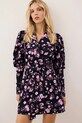 Βαμβακερό φόρεμα Bizuu GEORGINA GEORGINA.CZARNY μαύρο AW25