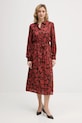 United Colors of Benetton sukienka casual czerwony 40IGDV0C1