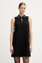 United Colors of Benetton sukienka z elastanem czarny 4E6QDV0C0