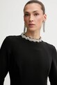 Bardot sukienka czarny 59527DB1