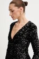 Bardot sukienka czarny 60054DB
