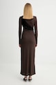 Odzież Nanushka sukienka NW25FWDR21377 brązowy