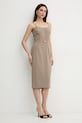 Marciano by Guess sukienka ELLA 5YGK09.7357A zielony AW25