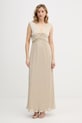 Платье Morgan maxi золотой RCANNES