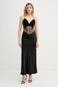 Haveone vestito maxi nero AVS.P071