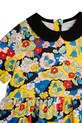 Lány Mini Rodini gyerek ruha Flowers 2565010000 sárga