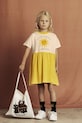 Mini Rodini gyerek ruha Sun rövid sárga 2565010411