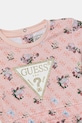 Дівчинка Дитяча бавовняна сукня Guess A5YK02.KA6R4.9BYA рожевий