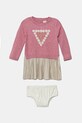 Dievčenské šaty Guess pletenina ružová A5YK07.Z3OS0.9BYA
