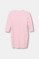 Guess sukienka bawełniana dziecięca J3YK13.KA6W4.9BYA różowy AW25