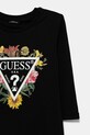 Девочка Хлопковое детское платье Guess J3YK13.KA6W4.9BYA чёрный